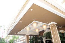 Four Seasons Hotel Beverly Hills Art Glass Crystal Chandeliers