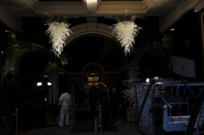beverly hills los angeles four seasons chandeliers installation
