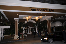four seasons hotel beverly hills los angeles california chandeliers