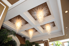 four seasons hotel beverly hills los angeles california chandeliers