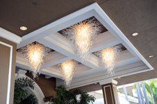 four seasons hotel beverly hills los angeles california chandeliers