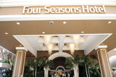 four seasons hotel beverly hills los angeles california chandeliers